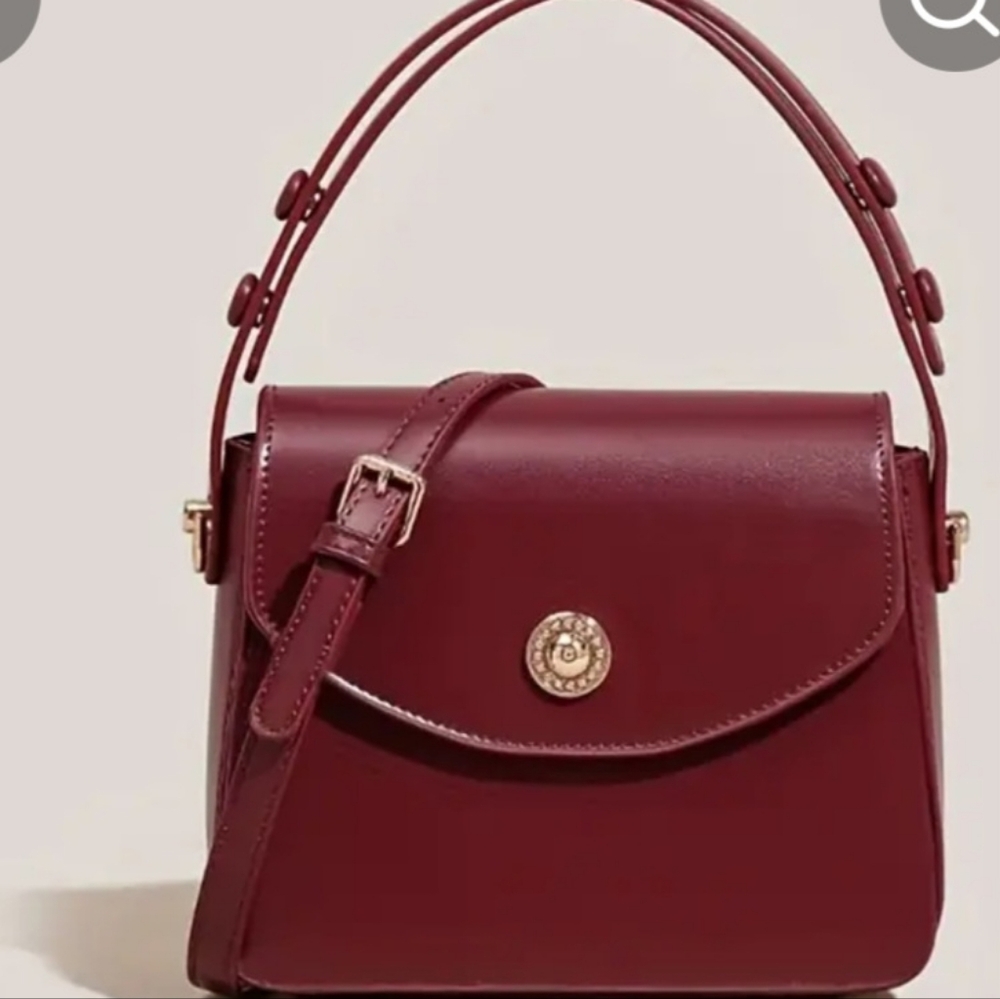 New faux leather handbag